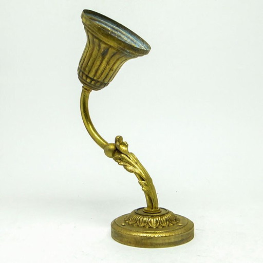 Wandlampe im Jugendstil aus dem frühen 20. Jahrhundert, Deutschland – wandlampen, Brass
