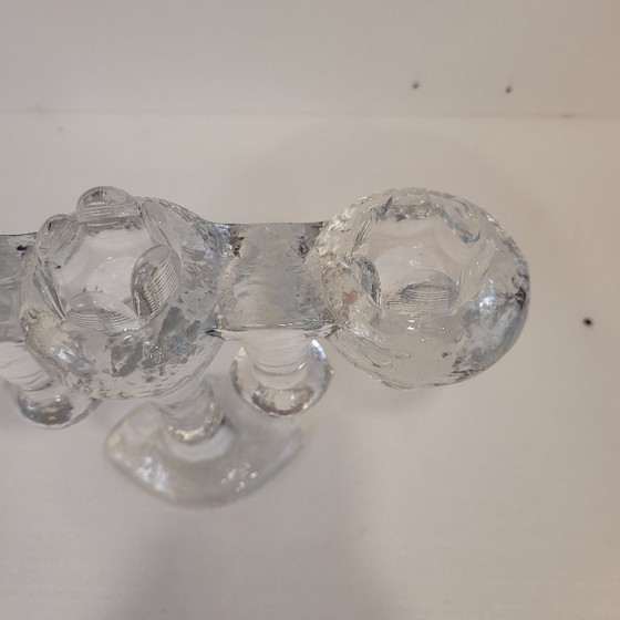 Image 1 of „Krone“ Kerzenständer, Uno Westerberg für Pukeberg, 70er Jahre – Schweden