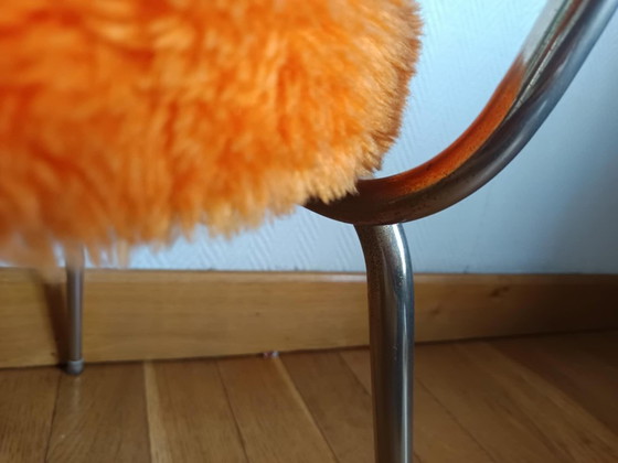 Image 1 of Poltrona soffice arancione Pelfran