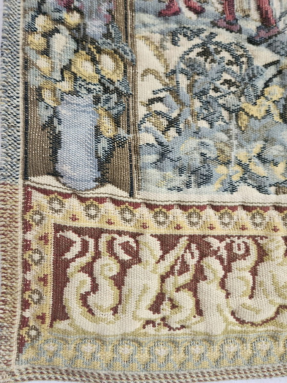 Belgische mittelalterliche Gobelin Jacquard flämische Wandteppich „Jagden des Kaisers Maximilian“ oder (photo 11 of 15)
