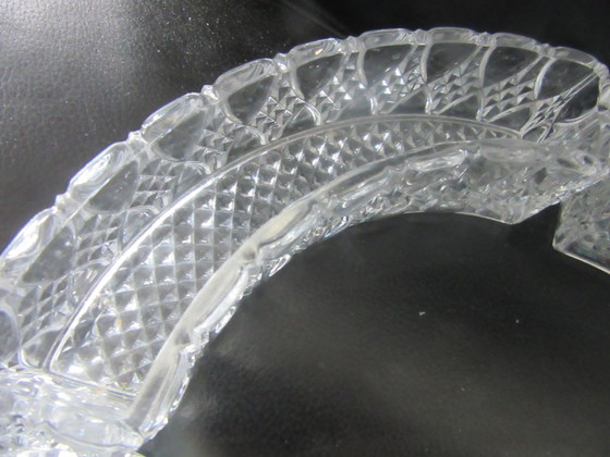 Image 1 of Centrotavola modulare vintage in cristallo tagliato o vetro pesante, modello MCM 250726