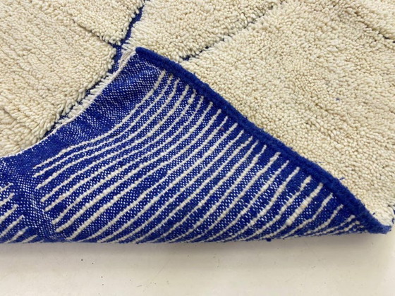 Image 1 of Tapis Beni Ouarain en laine authentique 250cmx150cm