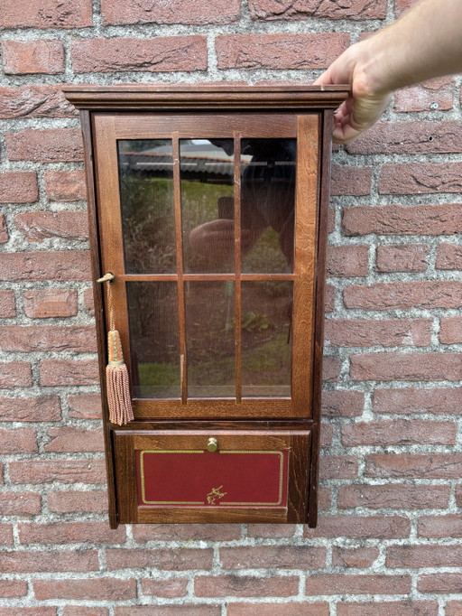 Vintage Rémy Martin Holz-Display-Getränkeschrank / Cognacschrank
