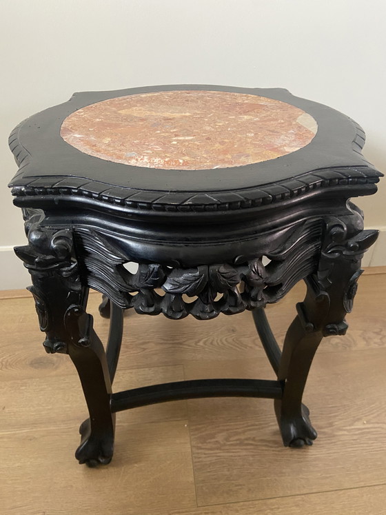 Image 1 of Vintage Oosters bijzettafel