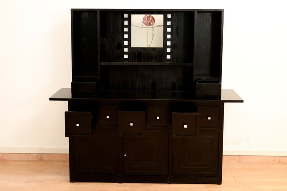 Image 1 of DS5 sideboard by Charles Rennie Mackintosh for Cassina, 1990s