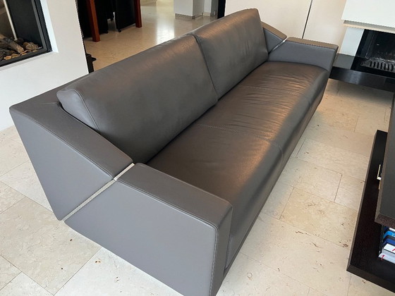 Image 1 of Komplette Sitzgruppe von Rolf Benz (2 x Sessel, 2 x Sofa, 2 x Hocker)