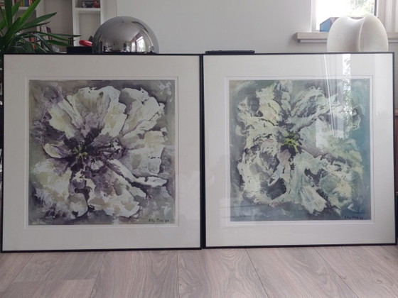 Image 1 of Elly Mes, abstract flowers