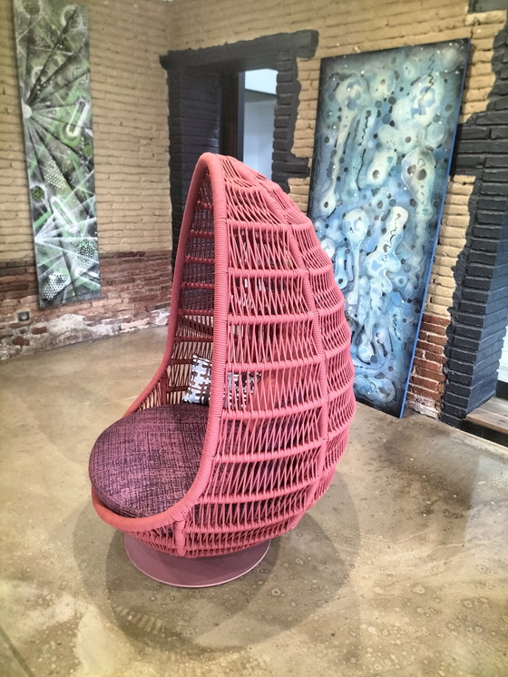 Image 1 of Talenti Panama Egg Chair Rotante