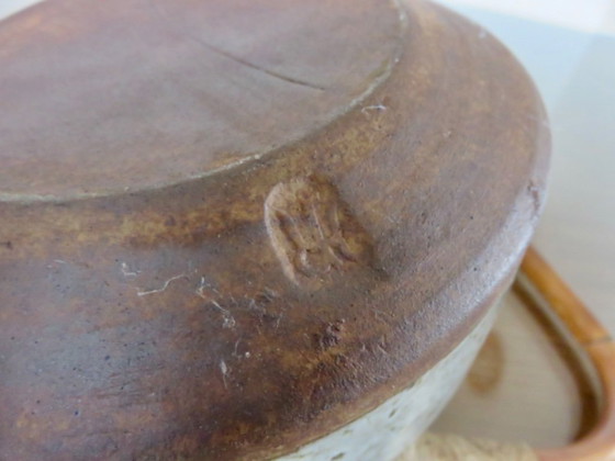 Image 1 of Teiera in gres di René-Louis Dauchy, ceramica Hautes Ribes a Grasse, Costa Azzurra, anni '50