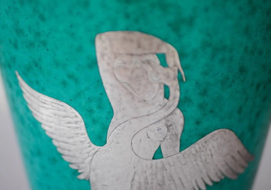Image 1 of Argenta vase by Wilhelm Kåge for Gustavsberg, 1930s