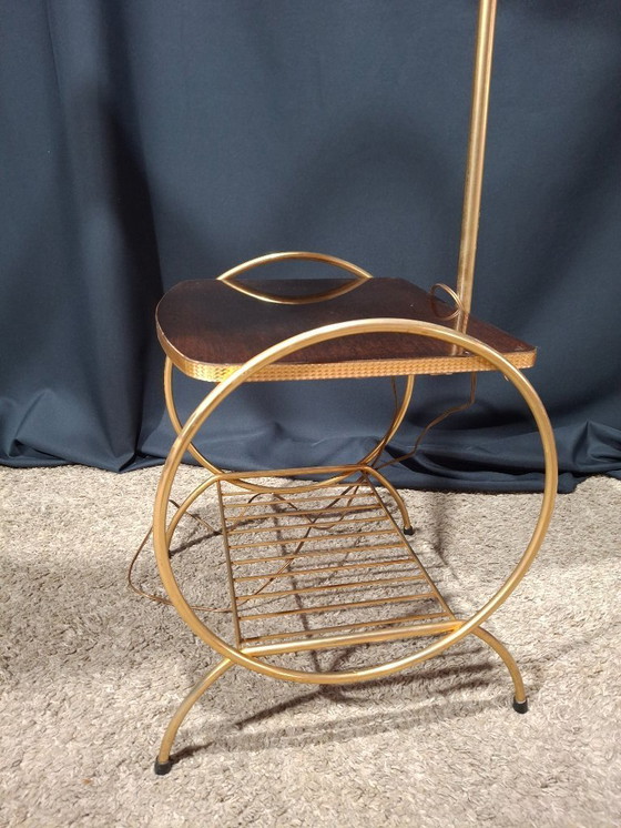 Image 1 of 1950s reading floor lamp