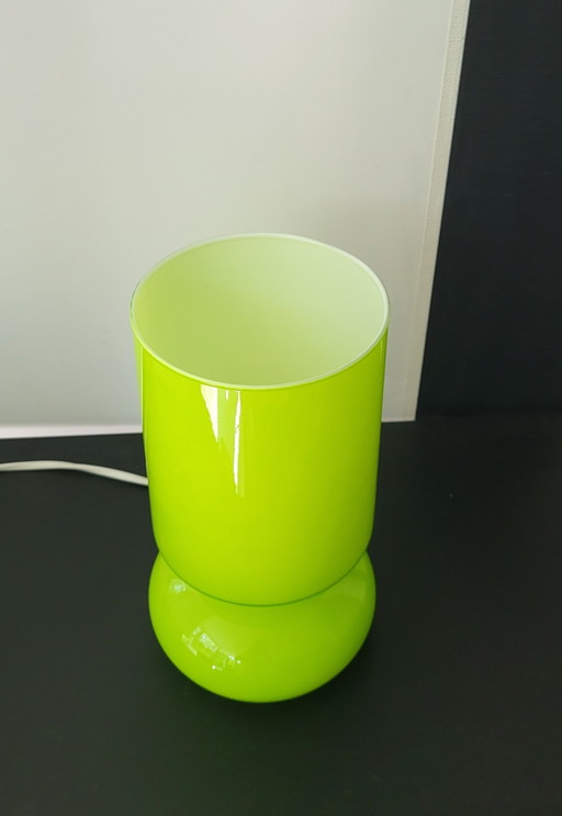 Vintage Ikea Lykta Lamp Green. – tafellampen, Glass (photo 2 of 5)