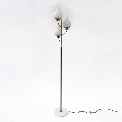 Vintage vloerlamp met drie takken van Stilnovo, 1950