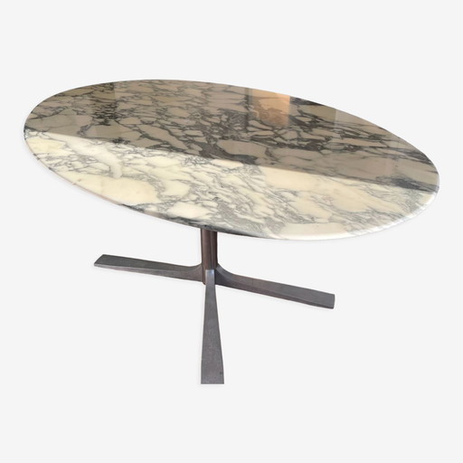 Marble table 110x160 Rochebobois