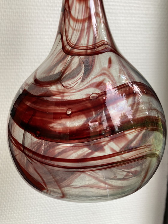 Image 1 of Elegante vaso di vetro vintage