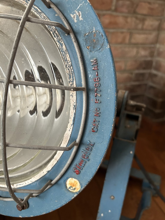 Image 1 of Vintage simplex industriële lamp