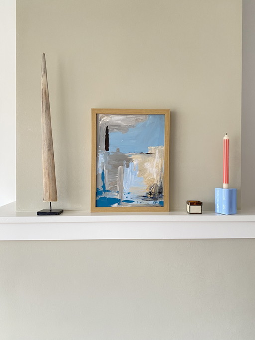 Abstract painting 30x40 including frame