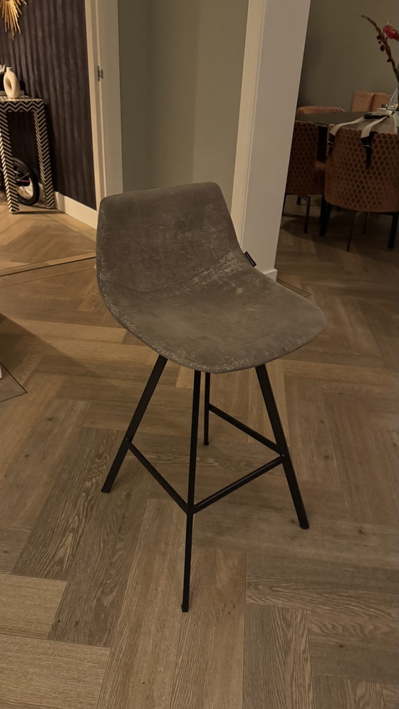 Casteline Bar Stool X2 – castleline, Barstools, polished steel (photo 4 of 6)