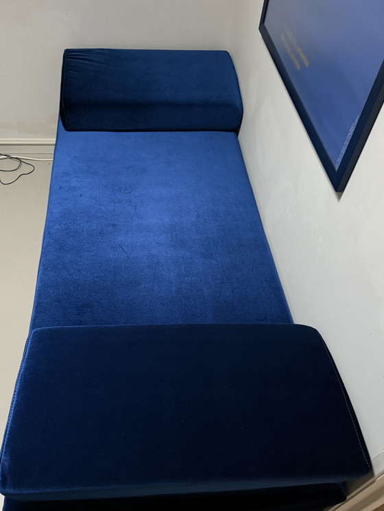Image 1 of Unique custom made sleeper sofa - Yves Klein blue