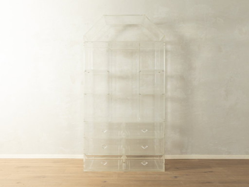 Armadio in acrilico anni '80, vintage