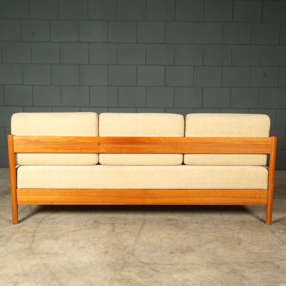 Image 1 of Satz dänischer Klappbänke - Den Blaa Fabrik - 1960s