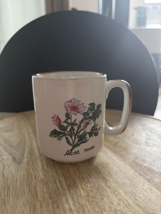 Mug Alcea Rosea