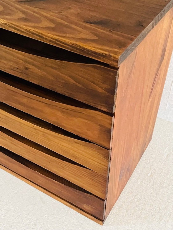 Image 1 of Mid-Century Schreibtisch-Aktenschrank/ Schreibtisch-Organizer