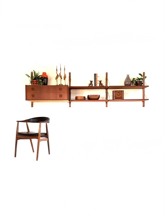 Image 1 of Système mural modulaire danois vintage des années 60