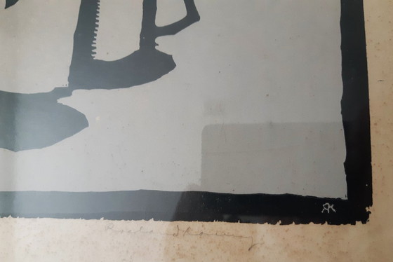 Image 1 of Scheveningsche visventster - linosnede