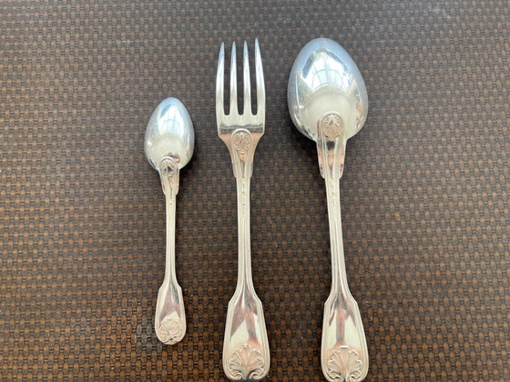 Image 1 of Posate Christofle placcate in argento
