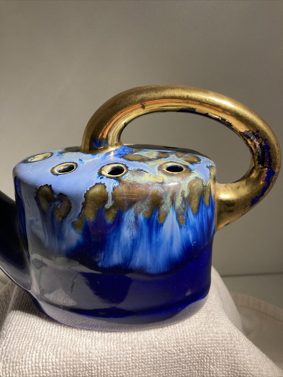 Image 1 of Rana floreale di Alphonse Mouton a forma di annaffiatoio