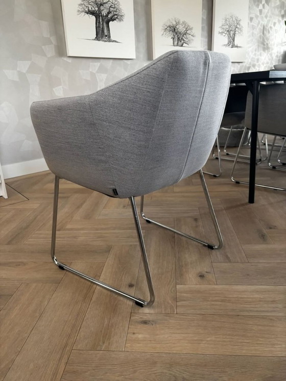 Image 1 of Bolia Kimono dining chairs (8x)