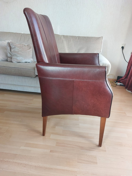 Image 1 of Ledersessel oder Esszimmerstuhl