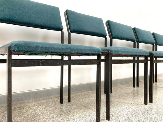 Image 1 of 6 chaises de salle à manger Cees Braakman SM07 pour Pastoe