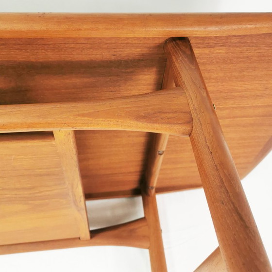 Mesa de centro de teca Mid-Century, Arrebo Møbler, diseñada por Robert Christensen, Dinamarca, años 60. (photo 14 of 15)
