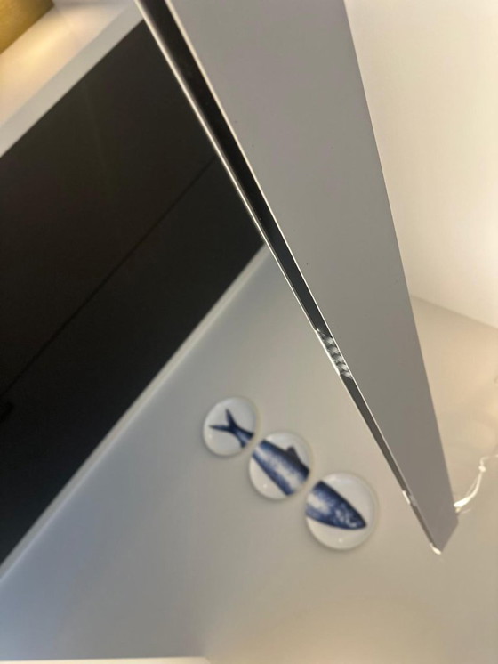 Image 1 of B Dutch design hanglamp led linear light slim mat wit 240