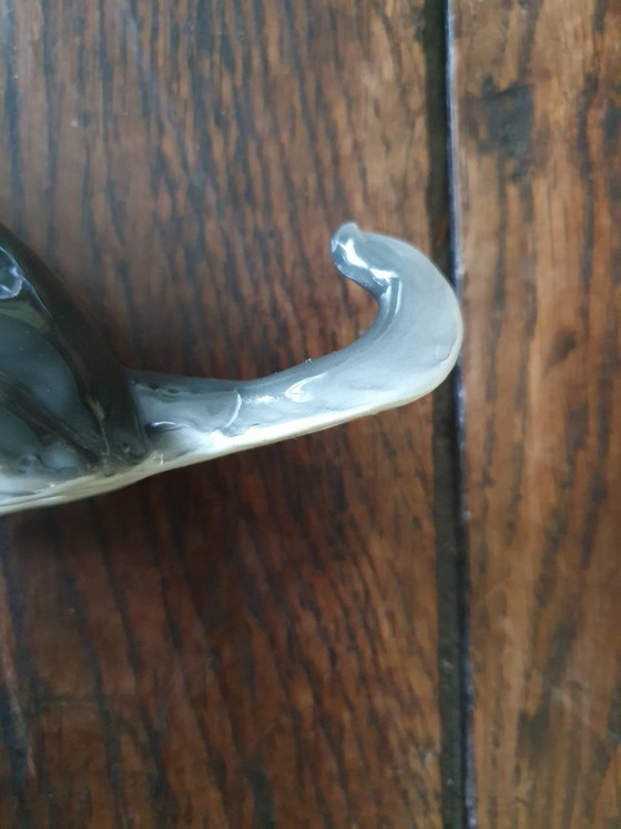 Image 1 of Figurine en porcelaine Pfeffer Gotha – Berger allemand (vers 1920-1940)