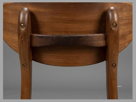 Image 1 of Louis van Teeffelen 'Beak' (Snavel) Dining Chairs for AWA – Set of 4 | Restored | 1960s