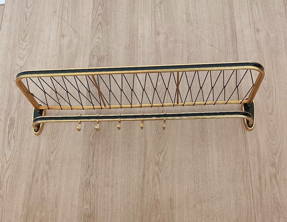 Image 1 of Fifties string coat rack with hat rack