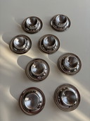 8 Eierbecher aus rostfreiem Stahl