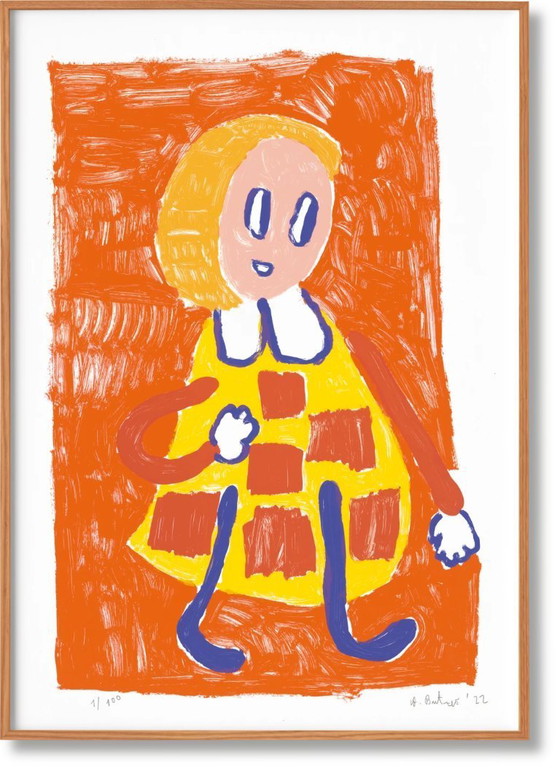 Image 1 of André Butzer. Conjunto de 4 serigrafías, 2022