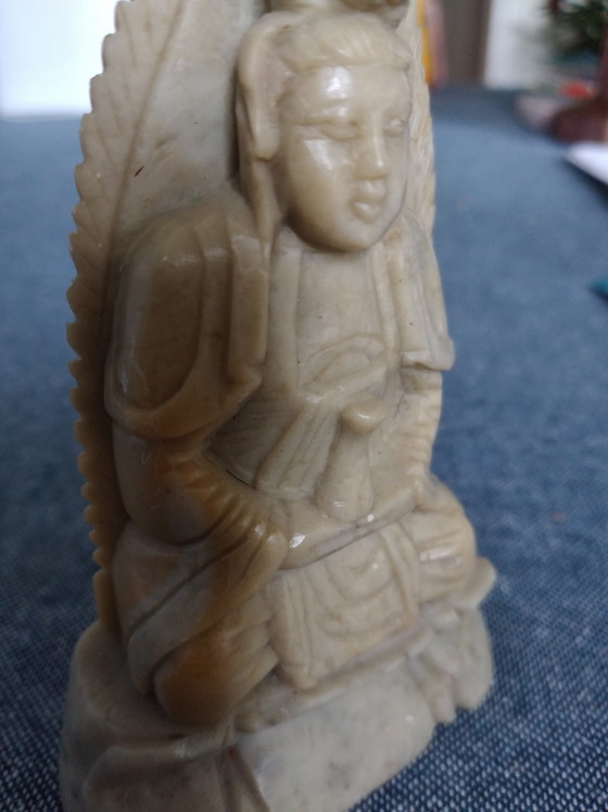 Image 1 of Inda, statuetta in pietra, realizzata a mano.