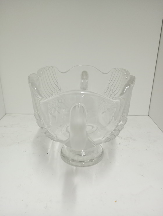 Image 1 of Frutero de cristal art déco Walther & sons