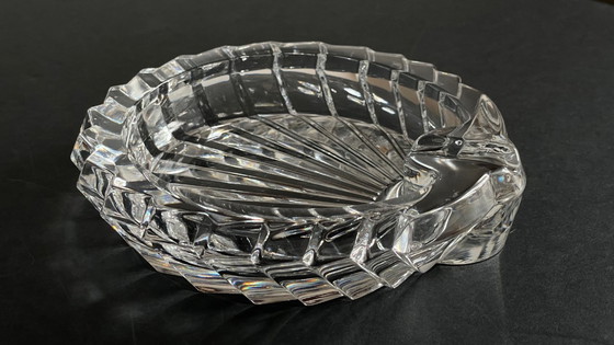 Image 1 of CENDRIER Cristal VINTAGE Forme Coquillage