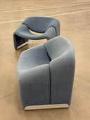 Chaise Artifort Groovy par Pierre Paulin (2X)
