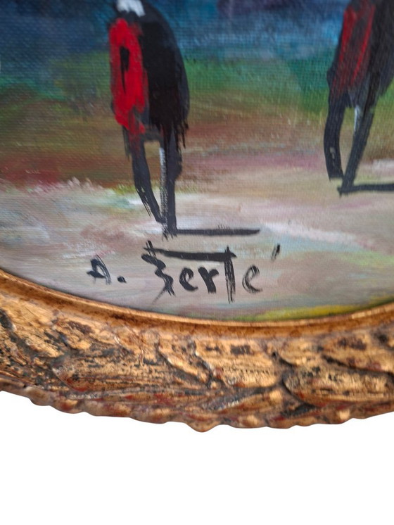 Image 1 of Lot exclusif : 3 œuvres authentiques d'Antonio Berté (1932-2009)