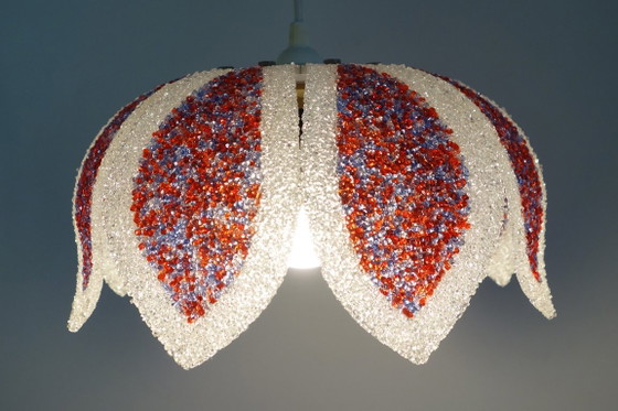 Vintage 70s Perspex Lampshade Pendant Light – Pendant lamps, Plastic, Plexiglass (photo 5 of 12)