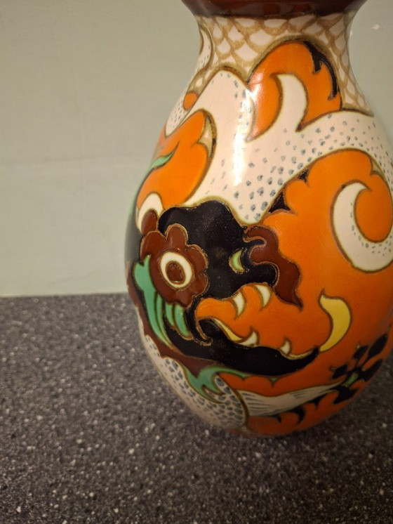 Image 1 of Jarrón Plazuid Gouda de Jan van Schaik