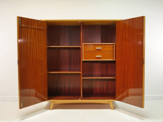 Image 1 of Armoire d'entrée vintage / armoire polyvalente / armoire à linge, années 60, Allemagne