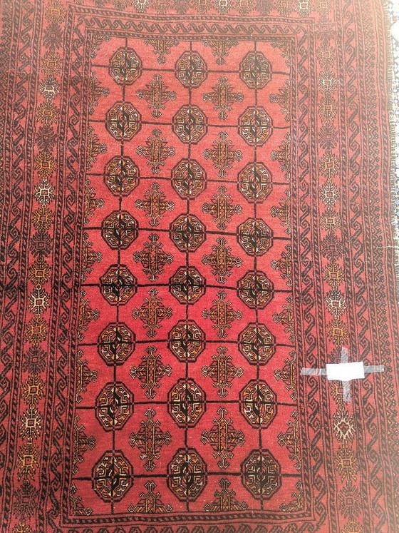 Handgeknüpfter Baluch-Teppich, rot und schwarz, 125 x 230 cm, Iran – Teppiche & Läufer, Wool (photo 3 of 5)